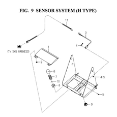 SENSOR SYSTEM (H TYPE)(8664-655-0100) spare parts