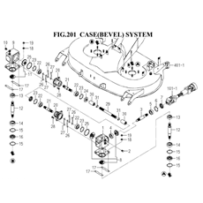 CASE(BEVEL)SYSTEM(8670-201-0100) spare parts