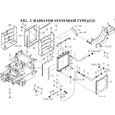 RADIATOR SYSTEM (438 TYPE)(1/3) spare parts