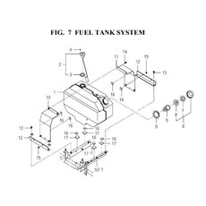 FUEL TANK SYSTEM spare parts