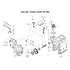 INJECTION PUMP (6003-510Y-0100) spare parts