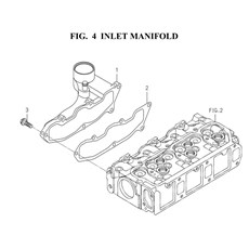 INLET MANIFOLD (6005-120-0100) spare parts