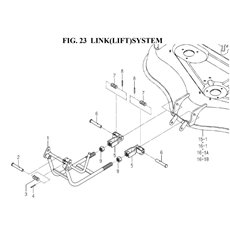 LINK(LIFT)SYSTEM(8657-608C-0100) spare parts