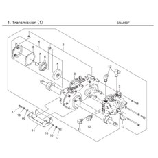 TRANSMISSION (1) PART 2 spare parts