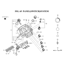 PANEL(SWITHC)SYSTEM spare parts