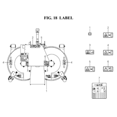 LABEL (8663-901A-0100) spare parts