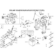 HARNESS(MAIN)SYSTEM(F TYPE)(1782-690A-0100) spare parts