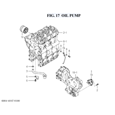 FIG. 17 OIL PUMP spare parts