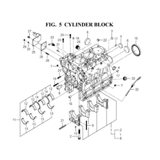CYLINDER BLOCK spare parts