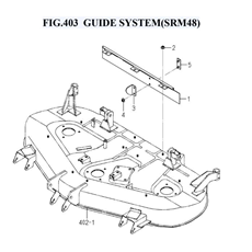 FIG.403 GUIDE SYSTEM(SRM48) spare parts