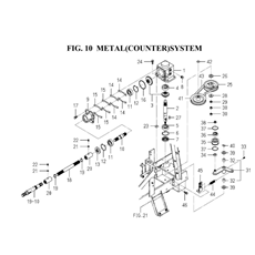 METAL(COUNTER)SYSTEM spare parts