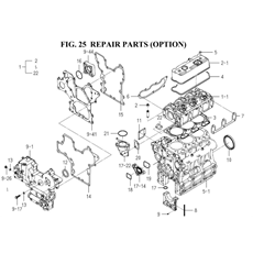 REPAIR PARTS (OPTION) spare parts