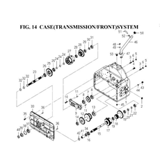 CASE(TRANSMISSION/FRONT)SYSTEM spare parts