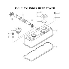 CYLINDER HEAD COVER spare parts