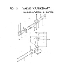 VALVE/CRANKSHAFT spare parts