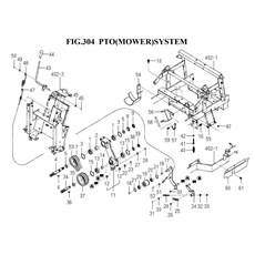PTO(MOWER)SYSTEM(1782-334A-0100) spare parts
