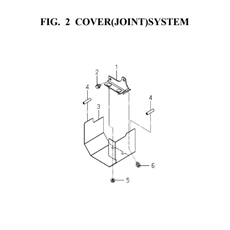 COVER(JOINT)SYSTEM(8672-150-0100) spare parts