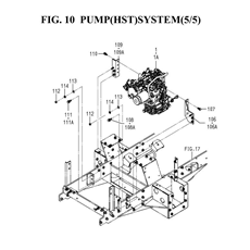 PUMP(HST)SYSTEM(5/5) (1752-202-0100) spare parts