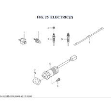 FIG. 25 ELECTRIC(2) spare parts