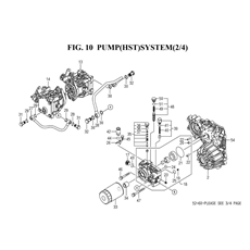 PUMP(HST)SYSTEM(2/4)(1752-202-0100) spare parts