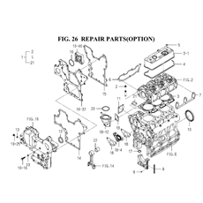 REPAIR PARTS (OPTION) spare parts