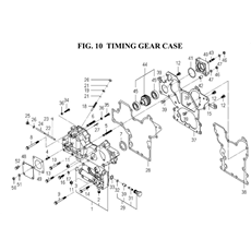 TIMING GEAR CASE spare parts
