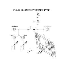 HARNESS SYSTEM(A TYPE) spare parts