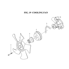 COOLING FAN spare parts