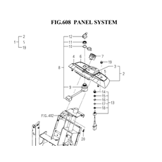 PANEL SYSTEM(1782-670-0100) spare parts