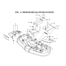 MOWER DECK, COVER SYSTEM spare parts