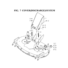 COVER(DISCHARGE)SYSTEM spare parts