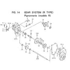 GEAR SYSTEM (R TYPE) spare parts
