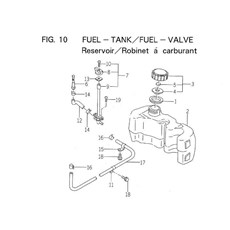 FUEL-TANK/FUEL-VALVE spare parts