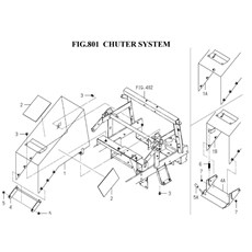 CHUTER SYSTEM(1782-801-0100) spare parts