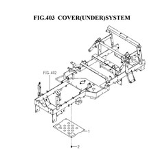 COVER(UNDER)SYSTEM(1782-410F-0100 spare parts