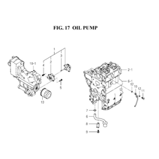 OIL PUMP spare parts