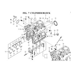 CYLINDER BLOCK spare parts