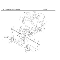 OPERATION (6) STEERING spare parts