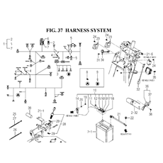 HARNESS SYSTEM spare parts