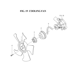 COOLING FAN (6004-481F-0100) spare parts