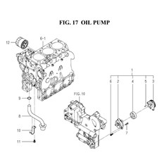 OIL PUMP(6005-401C-0100) spare parts