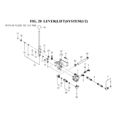 LEVER(LIFT)SYSTEM(1/2)(1752-503-0100) spare parts