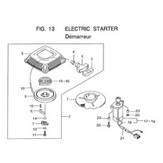 ELECTRIC STARTER spare parts