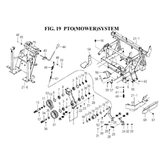 PTO(MOWER)SYSTEM spare parts