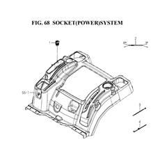 SOCKET(POWER)SYSTEM(1836-681-0100) spare parts