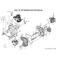 PUMP(HST)SYSTEM(1/4)(1752-202-0100) spare parts