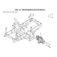 MOTOR(HST)SYSTEM(1/2)(1752-307-0100) spare parts