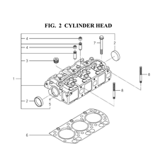 CYLINDER HEAD spare parts
