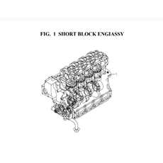SHORT BLOCK ENGINE ASSEMBLY spare parts