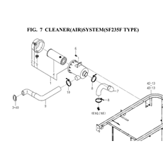 CLEANER (AIR) SYSTEM(SF235F TYPE) spare parts